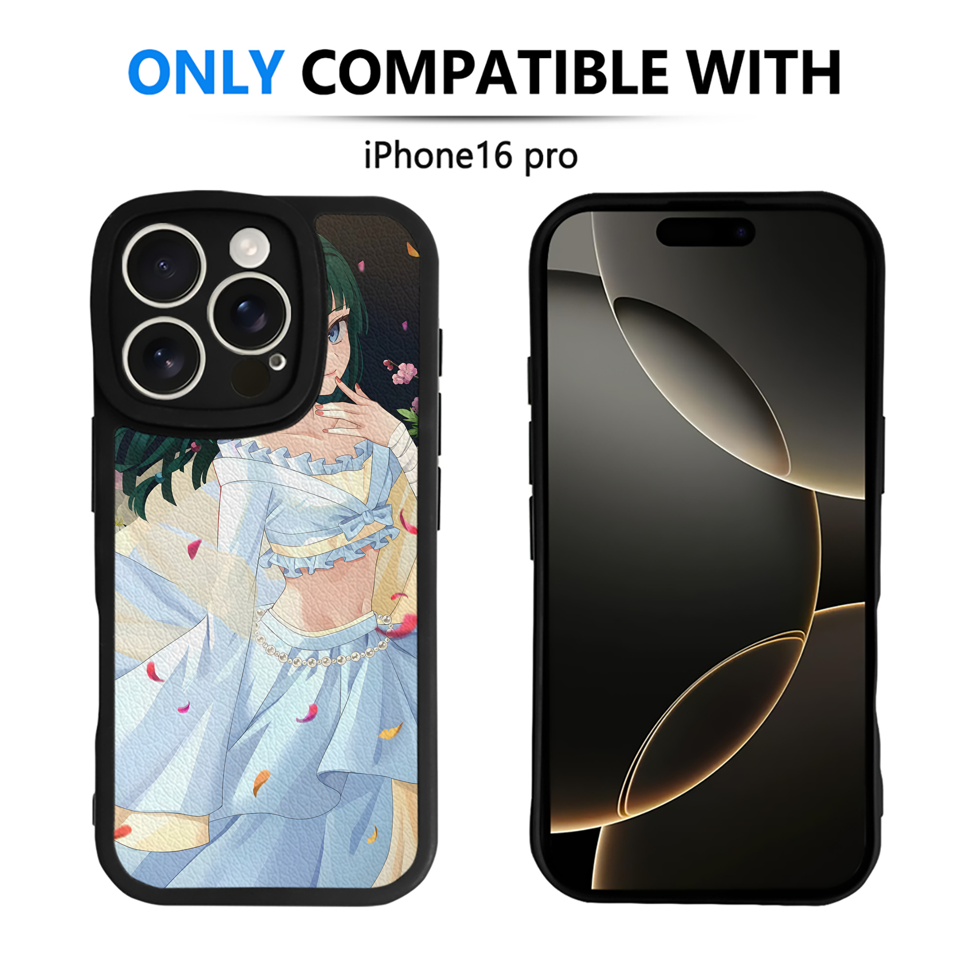 （画像用） 薬屋のひとりごと The Apothecary Diaries 【iPhone 16シリーズ対応】シリコンスマホケース（レザー調） 材質：シリコン